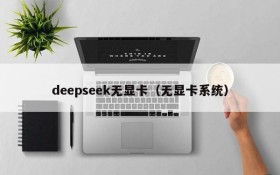 deepseek无显卡（无显卡系统）