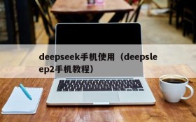 deepseek手机使用(deepsleep2手机教程)