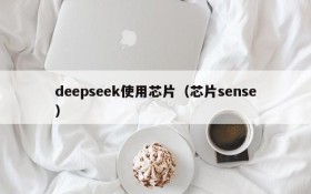 deepseek使用芯片(芯片sense)