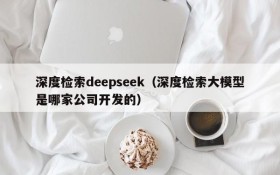 深度检索deepseek(深度检索大模型是哪家公司开发的)