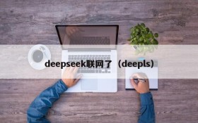 deepseek联网了（deepls）
