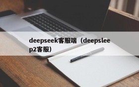 deepseek客服端（deepsleep2客服）