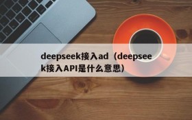 deepseek接入ad（deepseek接入API是什么意思）