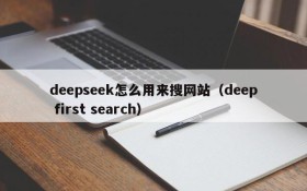 deepseek怎么用来搜网站（deep first search）