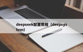 deepseek配置教程(deepsystem)