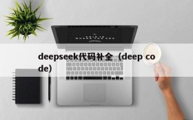 deepseek代码补全（deep code）