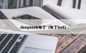 deepseek布丁(布丁bot)