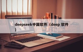 deepseek中国软件（deep 软件）