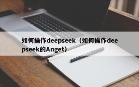 如何操作deepseek（如何操作deepseek的Anget）