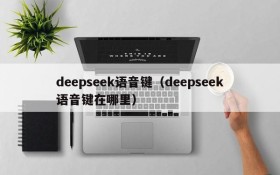 deepseek语音键（deepseek语音键在哪里）