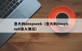 意大利deepseek(意大利DeepSeek接入情况)