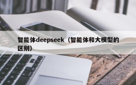 智能体deepseek(智能体和大模型的区别)