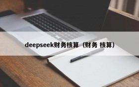 deepseek财务核算（财务 核算）