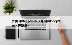 外网评DeepSeek(外网评DeepSeek开源周)