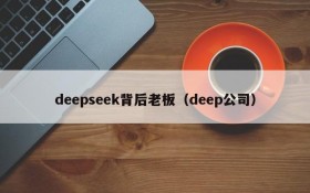 deepseek背后老板(deep公司)