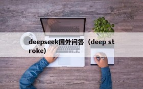 deepseek国外问答(deep stroke)