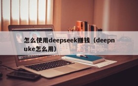 怎么使用deepseek赚钱（deepnuke怎么用）