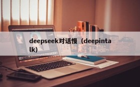 deepseek对话慢(deepintalk)