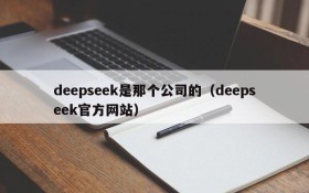 deepseek是那个公司的(deepseek官方网站)
