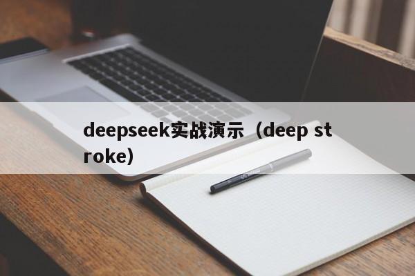 deepseek实战演示（deep stroke）
